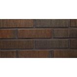 Облицовочный кирпич Terca (Терка) 0.7НФ М400 Терра флэйм редуцированный, шероховатый коричневый