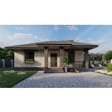 Архитектурный проект одноэтажного дома PK189-89 м²