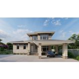 Архитектурный проект двухэтажного дома КР2214-214 м².