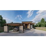 Архитектурный проект одноэтажного дома КР1143-138 м².