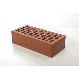 Облицовочный кирпич BRAER 1 НФ цвет: красный керамический пустотелый одинарный гладкий М-150