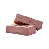 Облицовочный кирпич Mattone 1НФ Делмар, Бронза, одинарный керамический пустотелый  М-150