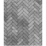 Тротуарная плитка Поревит Коллекция Колормикс Паркет, 60 мм, Шунгит