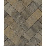 Тротуарная плитка Поревит Коллекция Колормикс Паркет, 80 мм, Базальт