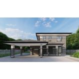 Архитектурный проект двухэтажного дома КР2150-150 м².