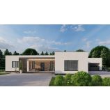 Архитектурный проект одноэтажного дома КР1174-174 м².