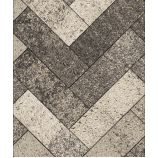 Тротуарная плитка Поревит Коллекция Гранит колормикс Тротуарная плитка Паркет, 80 мм, гранит, Антрацит