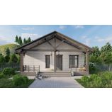 Архитектурный проект одноэтажного дома КР1104-104 м².