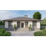 Архитектурный проект одноэтажного дома КР1132-132 м².