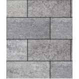 Тротуарная плитка Поревит Коллекция Колормикс Прямоугольник 600х300х80 мм, Шунгит