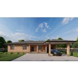 Архитектурный проект одноэтажного дома КР1142-142 м².