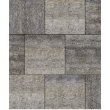 Тротуарная плитка Поревит Коллекция Колормикс Квадрат 400х400х60 мм, Габбро