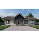 Архитектурный проект одноэтажного дома КР1155-155 м²