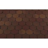 Гибкая черепица RoofShield коллекция Фемили Лайт нарезка готик цвет осенний