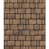 Тротуарная плитка Поревит Коллекция Гладкий колормикс Классико, 60 мм, Клен