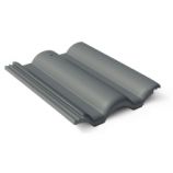 Минеральная черепица Braas коллекция ТАУНУС цвет: Ангоб графит