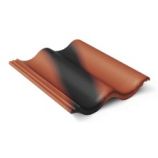 Минеральная черепица Braas коллекция ЯНТАРЬ цвет: Антик красный