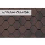 Гибкая черепица Icopal (Икопал) коллекция Плано антик цвет: Натурально-коричневый