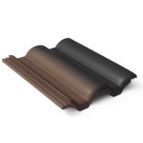 Минеральная черепица Braas коллекция ТАУНУС цвет: Антик темно-коричневый