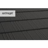 Композитная черепица Decra коллекция СТРАТОС цвет: Антрацит
