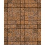 Тротуарная плитка Поревит Коллекция Гранит колормикс Квадрат 100х100х60 мм, гранит, Арабская ночь