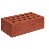 Облицовочный кирпич керамический одинарный 1НФ цвет: Бордо 