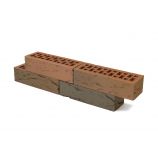 Облицовочный кирпич BRAER 0,7 НФ баварская кладка керамический пустотелый евро формат кора дуба М-150