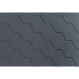 Гибкая черепица Katepal (Катепал) коллекция Классик-КЛ (Classik-KL) цвет: Черный