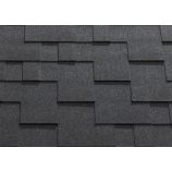 Гибкая черепица Katepal коллекция Rocky цвет: Черный