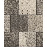 Тротуарная плитка Поревит Коллекция Гранит колормикс Тротуарная плитка Квадрат 400х400х60 мм, гранит, Антрацит