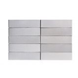 Кирпич керамический Recke (Рекке) 5-82-00-0-00. Цвет: белый с светло-серыми переливами