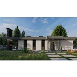 Архитектурный проект одноэтажного дома PK183-83 м².