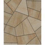 Тротуарная плитка Поревит Коллекция Колормикс Мозаика, 80 мм, Степняк