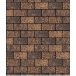 Тротуарная плитка Поревит Коллекция Гранит колормикс Прямоугольник 200х100х40 мм, гранит, Сиена