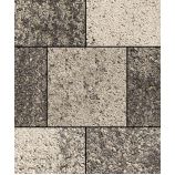 Тротуарная плитка Поревит Коллекция Гранит колормикс Тротуарная плитка Квадрат 500х500х60 мм, гранит, Антрацит