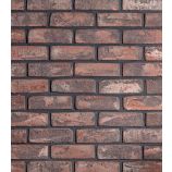 Облицовочный керамический кирпич одинарный WDF Петровский Штандарт Черный Керма