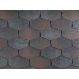 Гибкая черепица Katepal (Катепал) коллекция Форте (Forte) цвет: Гавана