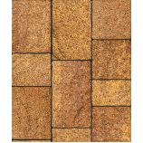 Тротуарная плитка Поревит Коллекция Гладкий колормикс Литос, 60 мм, Каир