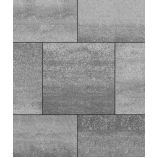 Тротуарная плитка Поревит Коллекция Колормикс Квадрат 500х500х60 мм, Шунгит