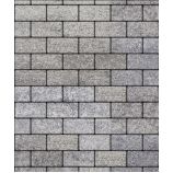 Тротуарная плитка Поревит Коллекция Колормикс Прямоугольник 200х100х60 мм, Шунгит