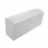 Силикатный кирпич 1НФ естественного цвета полнотелый лицевой одинарный рустированный ложковый М125-200