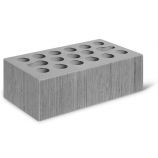 Облицовочный керамический кирпич полуторный 1,4НФ цвет: Серебро 