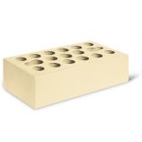 Облицовочный кирпич керамический одинарный 1НФ цвет: Пшеничное лето гладкий Керма