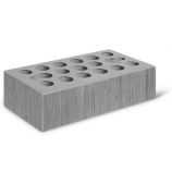 Облицовочный керамический кирпич одинарный 1НФ цвет: серебро фактура 