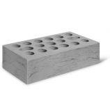 Облицовочный керамический кирпич одинарный 1НФ цвет: Серебро 