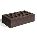 Облицовочный керамический кирпич 0,7НФ цвет: Шоколад 