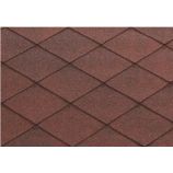 Гибкая черепица Katepal (Катепал) коллекция Фокс (Foxy) цвет: Красный