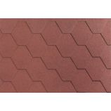 Гибкая черепица Katepal коллекция Classik-KL цвет: Красный