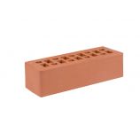 Кирпич керамический лицевой с фаской 0,7 нф евро-формат цвет: красный гладкий М150 Старый Оскол