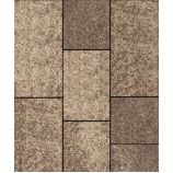 Тротуарная плитка Поревит Коллекция Гладкий колормикс Трио, 60 мм, Хаски